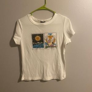 The Sun and Lovers Tarot Card t shirt